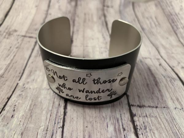 Lord of the Rings metal cuff- quote picture