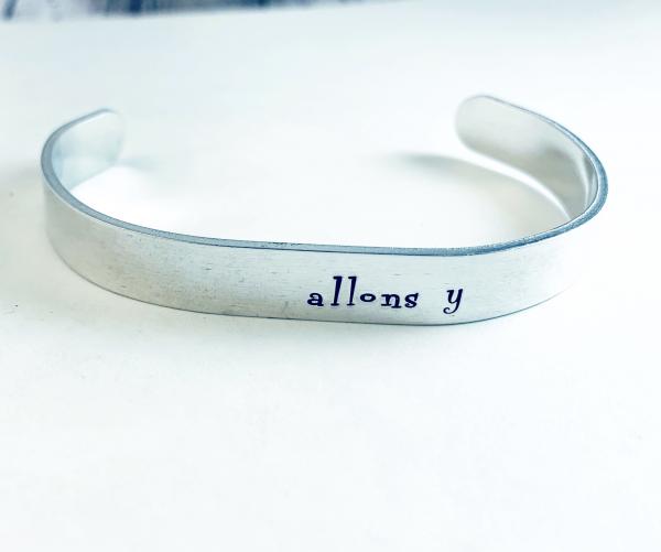 Doctor Who allons y bracelet