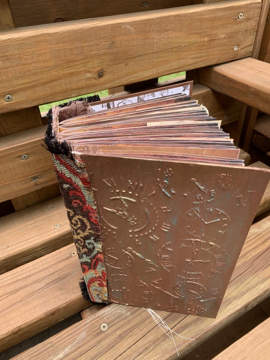Steampunk Journal- Handmade picture