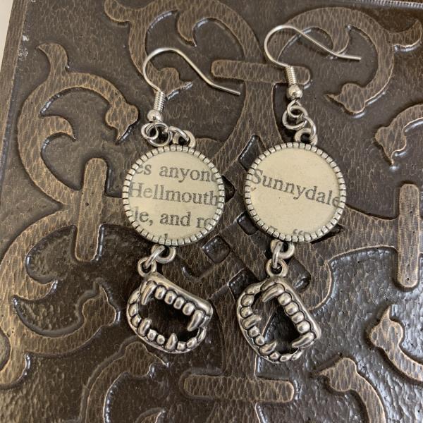 Buffy  earrings- Sunnydale and Hellmouth picture