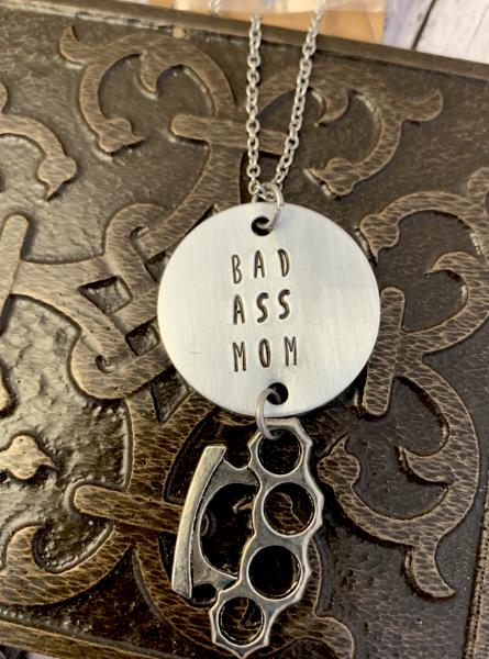 Supernatural necklace- Bad ass mom