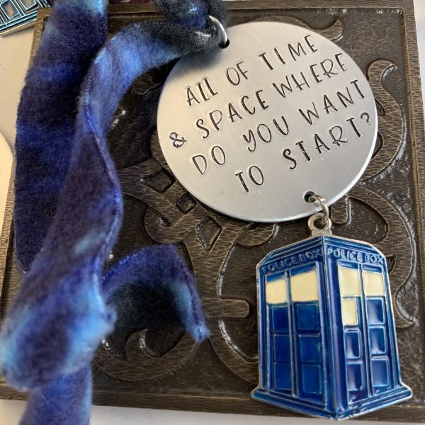 Doctor Who Christmas ornament 2- All of time and space- where to start