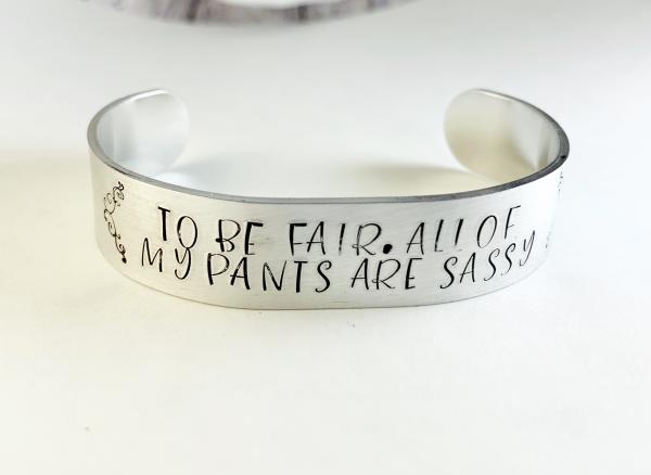 Sassy Pants bracelet picture