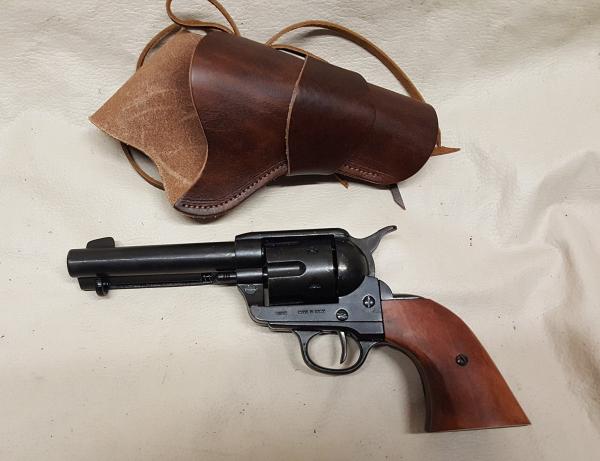 1873 Colt "Peacemaker" Revolver Non Firing Replica w/Holster picture