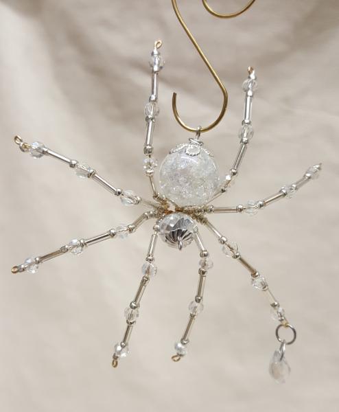 Steampunk Dew Drop Fractured Crystalline Ice Spider