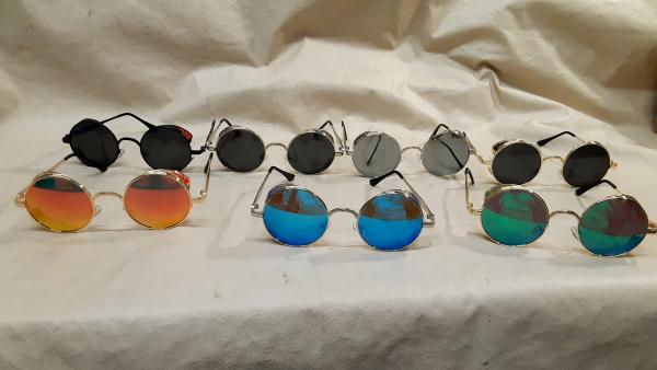 Steampunk Round Sunglasses