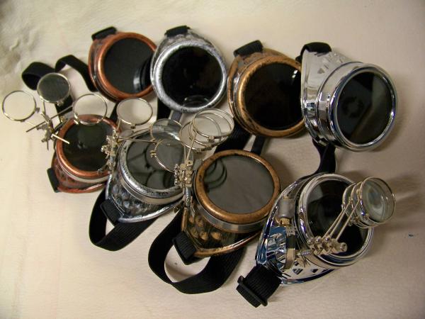 Steampunk Basic Engineer Goggles picture