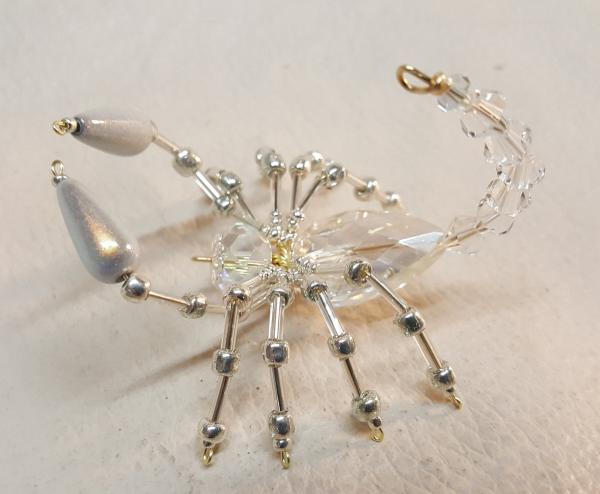 Steampunk Beaded Crystal Scorpion picture