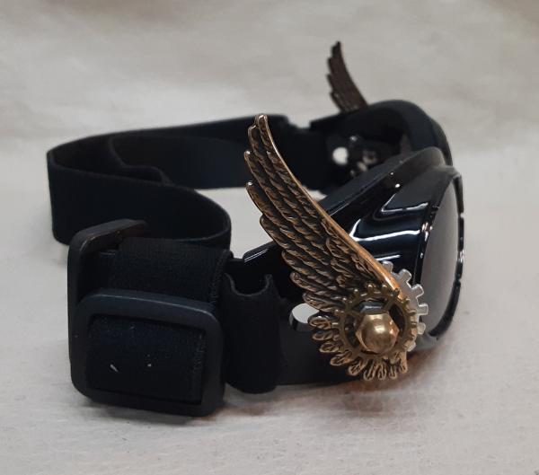 Small Steampunk Valkyrie Dog Goggles picture