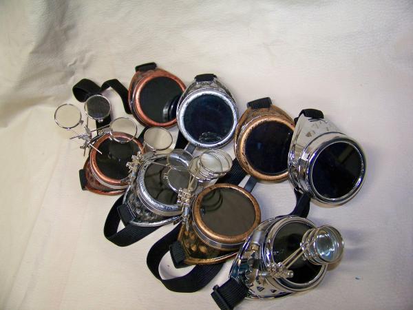 Steampunk Basic Engineer Goggles picture