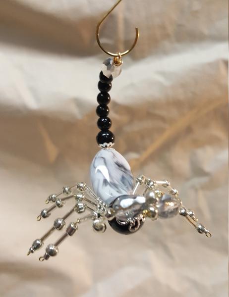 Steampunk Beaded Black and Gray Scorpion picture