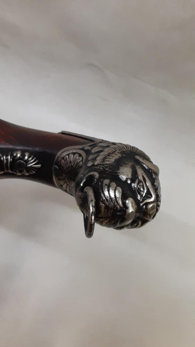 18th Century Aged German "Sea Dawg" Flintlock Pistol picture