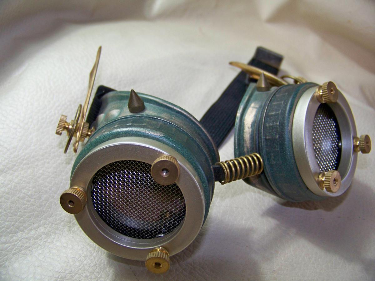 Steampunk Engineer Goggles- Demon Spawn picture