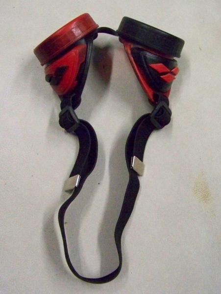 Slightly Distressed Steampunk Goggles Inspired By Harley Quinn picture