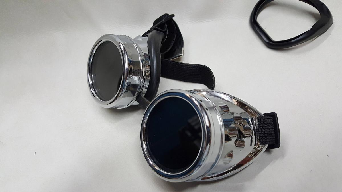 Steampunk Goggle Cushions/Dust Seals picture