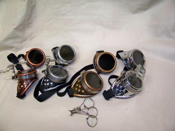 Steampunk Basic Engineer Goggles picture