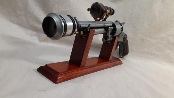 Steampunk 1860 Confederate Le Mat Aether Revolver W/Scope picture