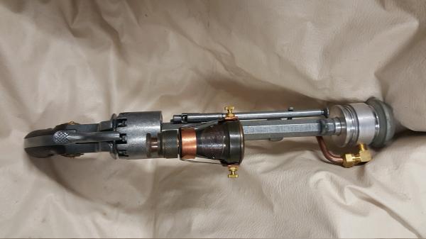 Steampunk 1860 Confederate Le Mat Aether Revolver W/Scope picture