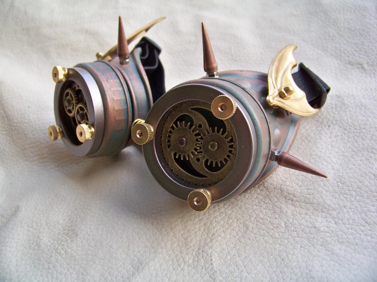 Steampunk Engineer Goggles- Demon Spawn picture