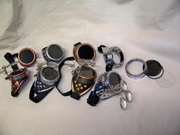 Steampunk Basic Engineer Goggles picture