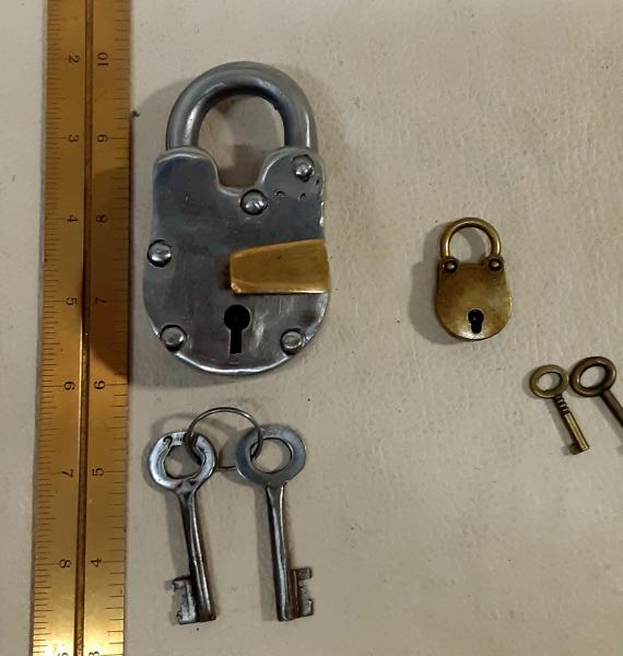 Steampunk Skeleton Key Locks