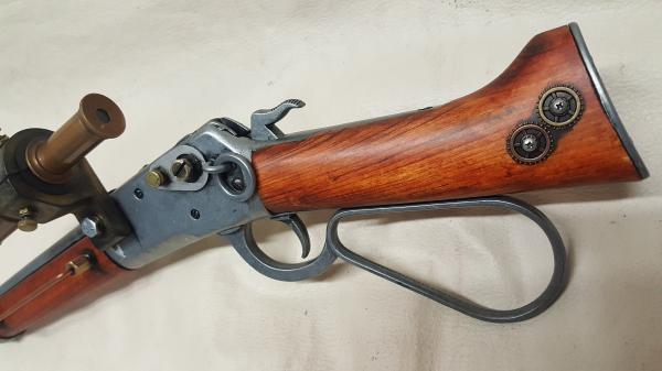 Steampunk Mare's Leg Rifle #2 W/Scope picture