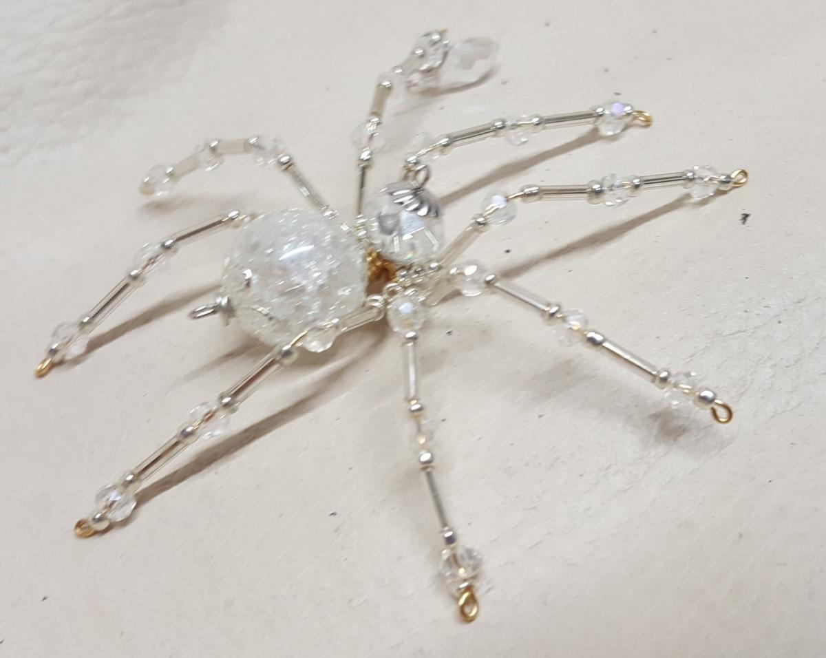 Steampunk Dew Drop Fractured Crystalline Ice Spider picture