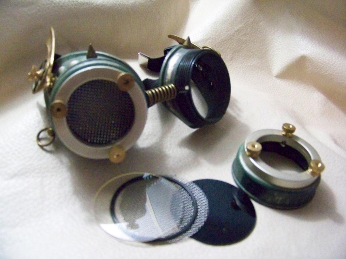 Steampunk Engineer Goggles- Demon Spawn picture