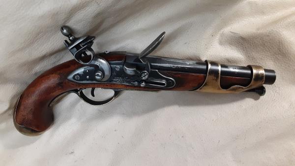 Steampunk Style 19th Century Aged Napoleonic Flintlock picture