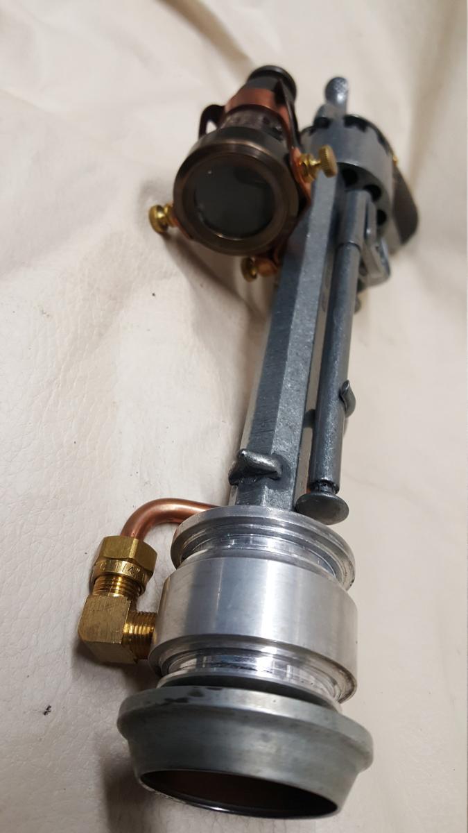 Steampunk 1860 Confederate Le Mat Aether Revolver W/Scope picture