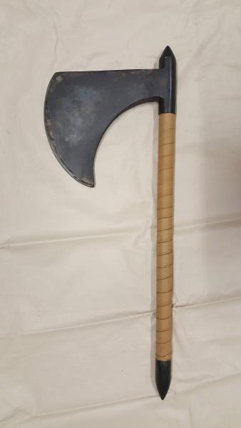 One Handed Fabricated Fantasy Battle Ax (Munin) picture
