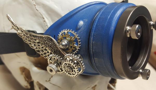 Winged Steampunk Engineer Mono-Goggle /Eye Patch picture