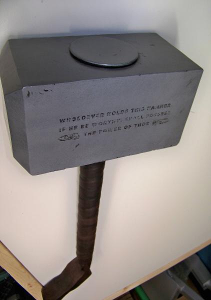 Mjolnir - Mythical Hammer of Thor with Etching picture