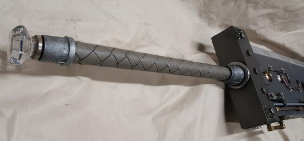 Custom Made Cloud Strife FFVII Inspired Metal Steambuster Sword with Steamateria picture