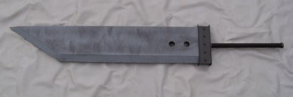 Custom Made Metal Cloud Strife FFVII Buster Sword W/Materia picture