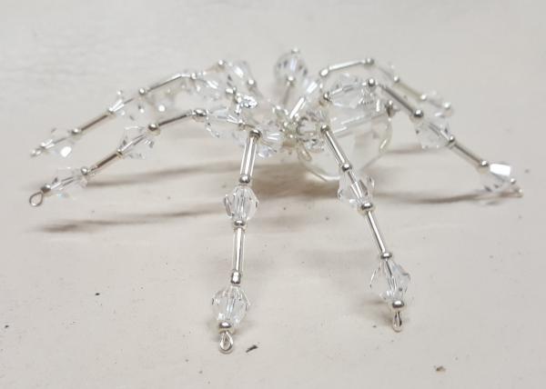 Steampunk/Christmas Faceted Crystalline Ice Spider picture