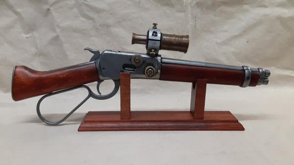 Steampunk Mare's Leg Rifle W/Scope picture