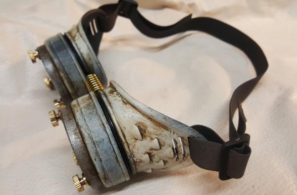 Steampunk Aged Engineer Goggles picture