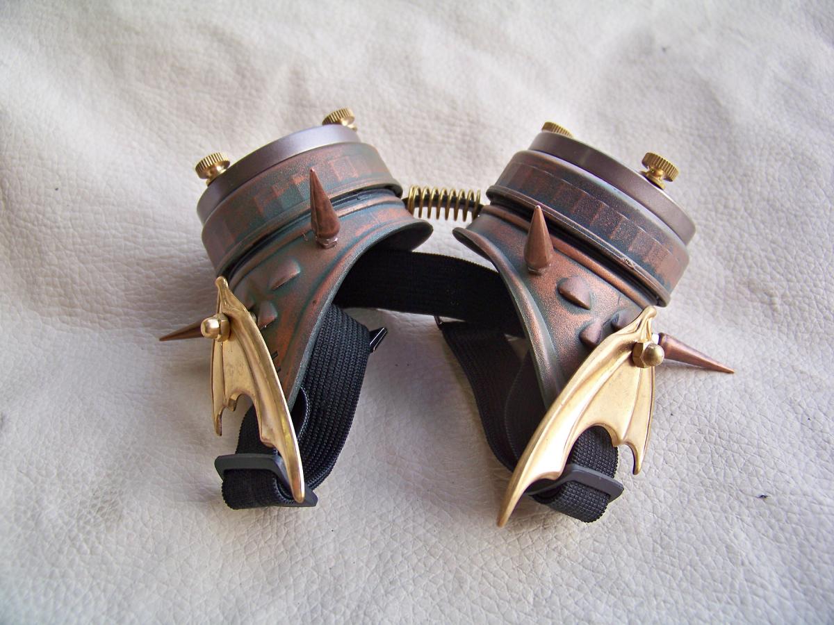 Steampunk Engineer Goggles- Demon Spawn picture