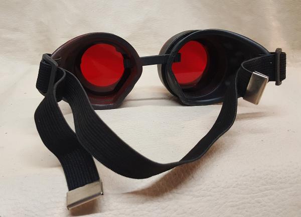 Slightly Distressed Steampunk Goggles Inspired By Harley Quinn #3 picture