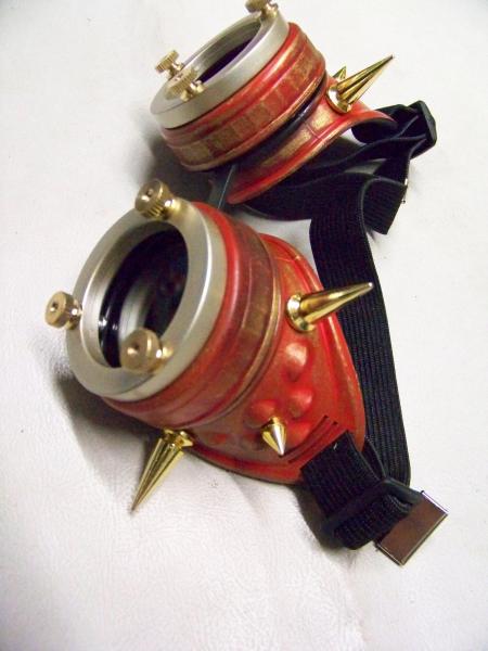 Steampunk Spiked Goggles picture