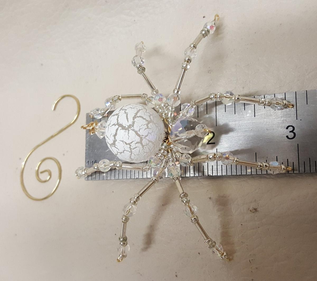 Steampunk Frosted Crystalline Snow Spider picture