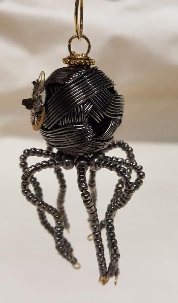 Metallic Steampunk Beaded Octopus picture
