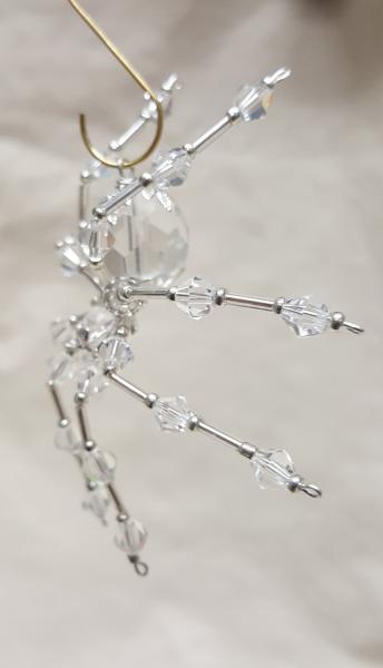 Steampunk/Christmas Faceted Crystalline Ice Spider picture