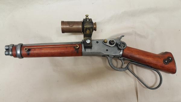 Steampunk Mare's Leg Rifle #2 W/Scope picture