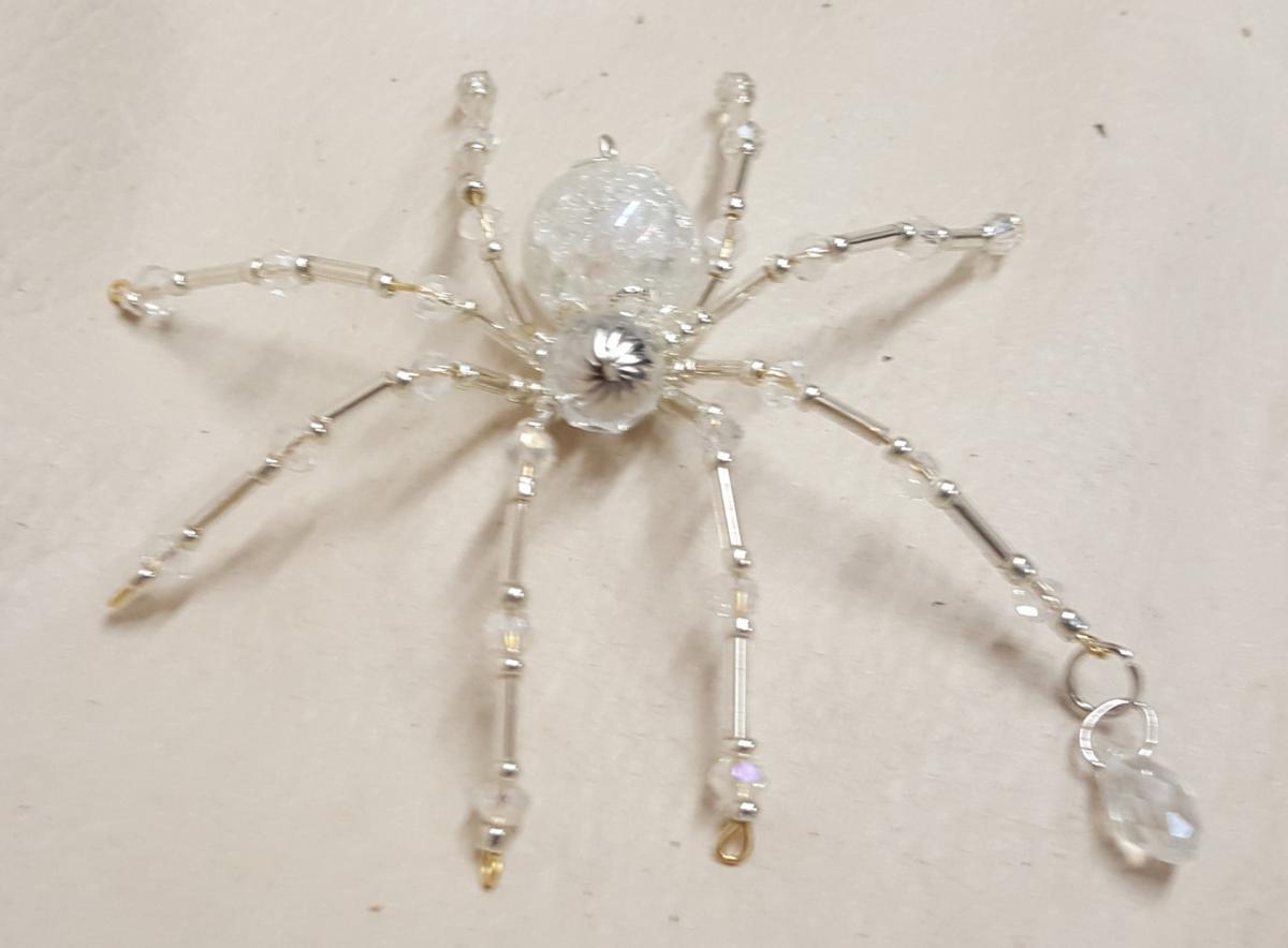 Steampunk Dew Drop Fractured Crystalline Ice Spider picture