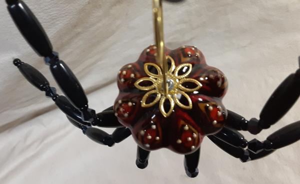 Extra Large Steampunk Tarantula Ceramic Drawer Pull Spider picture