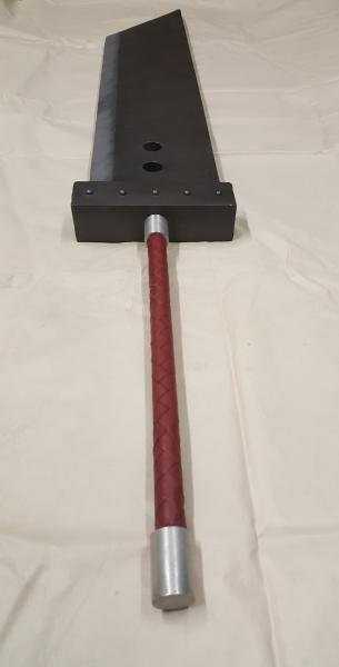 Custom Made Metal Cloud Strife FFVII Buster Sword W/Materia picture