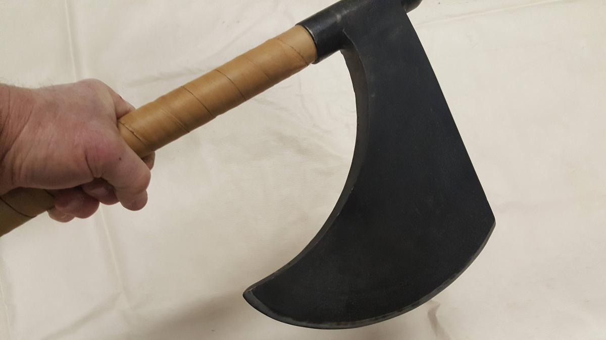 One Handed Fabricated Fantasy Battle Ax (Munin) picture