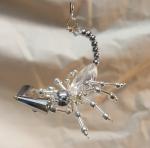 Steampunk Beaded Pewter Scorpion